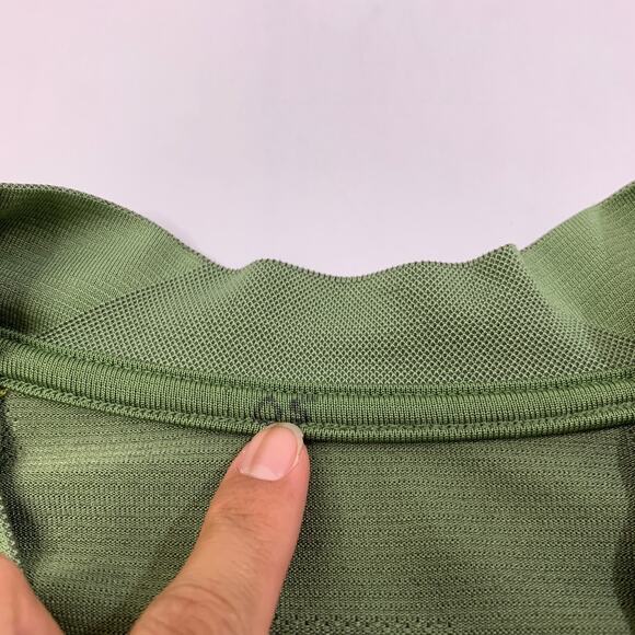 Lululemon T Shirt Mens M Medium Ivy Green Metal Vent Tech Short Sleeve Workout - Picture 3 of 8